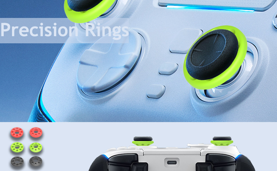 Silicone Soft Precision Rings Aim Assist Motion Control