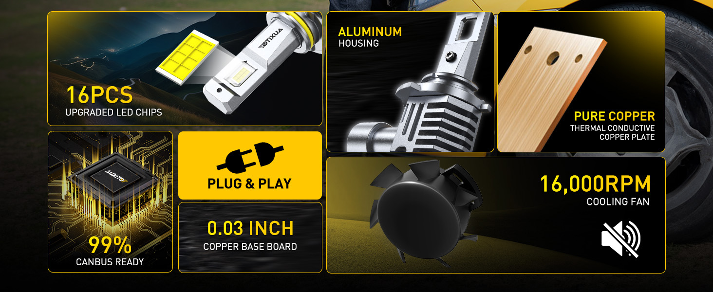 auxito 9006 light bulb
