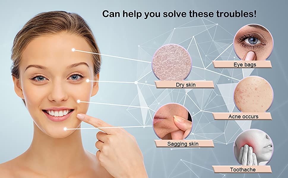 SEAHELTON Ice Roller for Face, Ice Roller for Face Massager, Face Ice