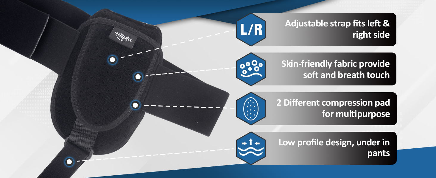 Leistenbruchgürtel für Männer