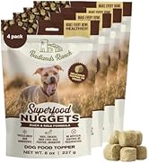 BADLANDS RANCH Superfood Nuggets- Premium, Freeze-Dried raw Dog Food Topper or Treat. Powerful Nu...