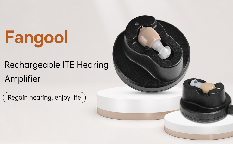 Rechargeable ITE Hearing Amplifier