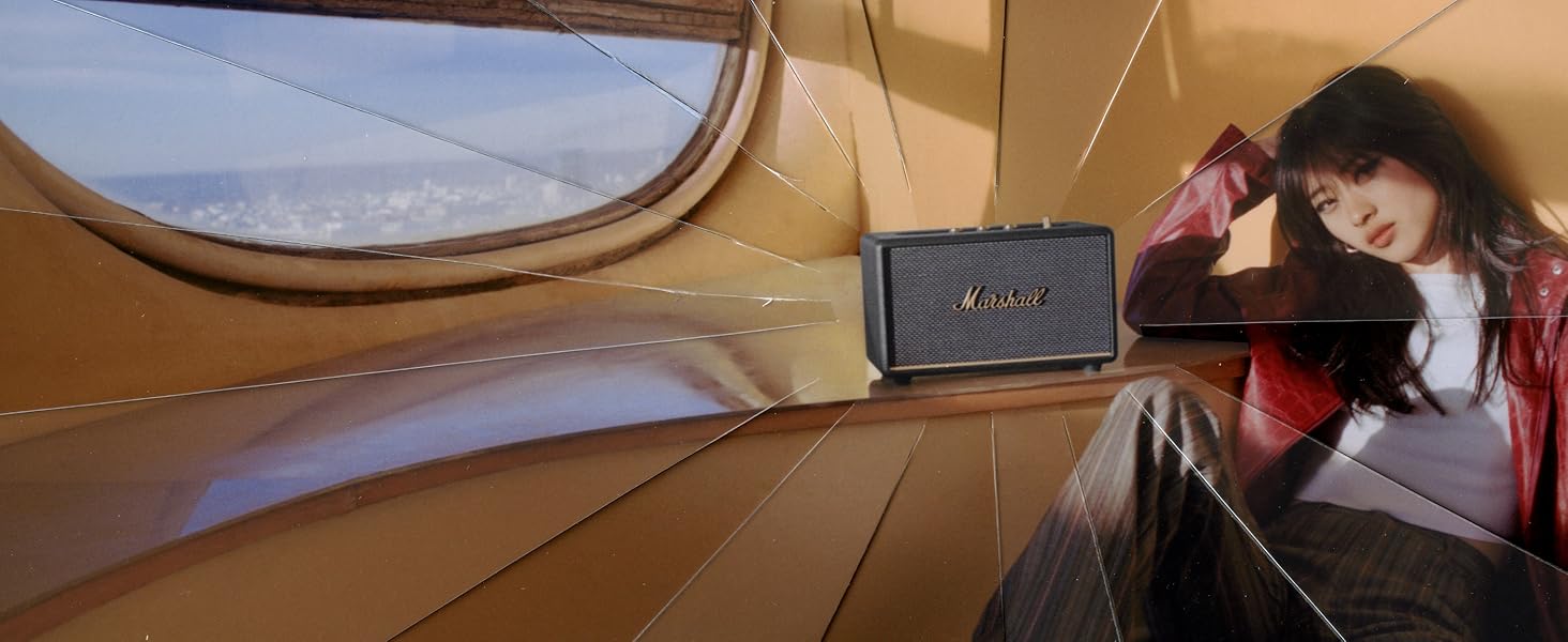 Marshall Acton III 60W Premium Home Wireless Speaker with Bluetooth 5.2 and Multiple Inputs