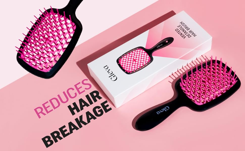 hair brush to reduce hair breakage