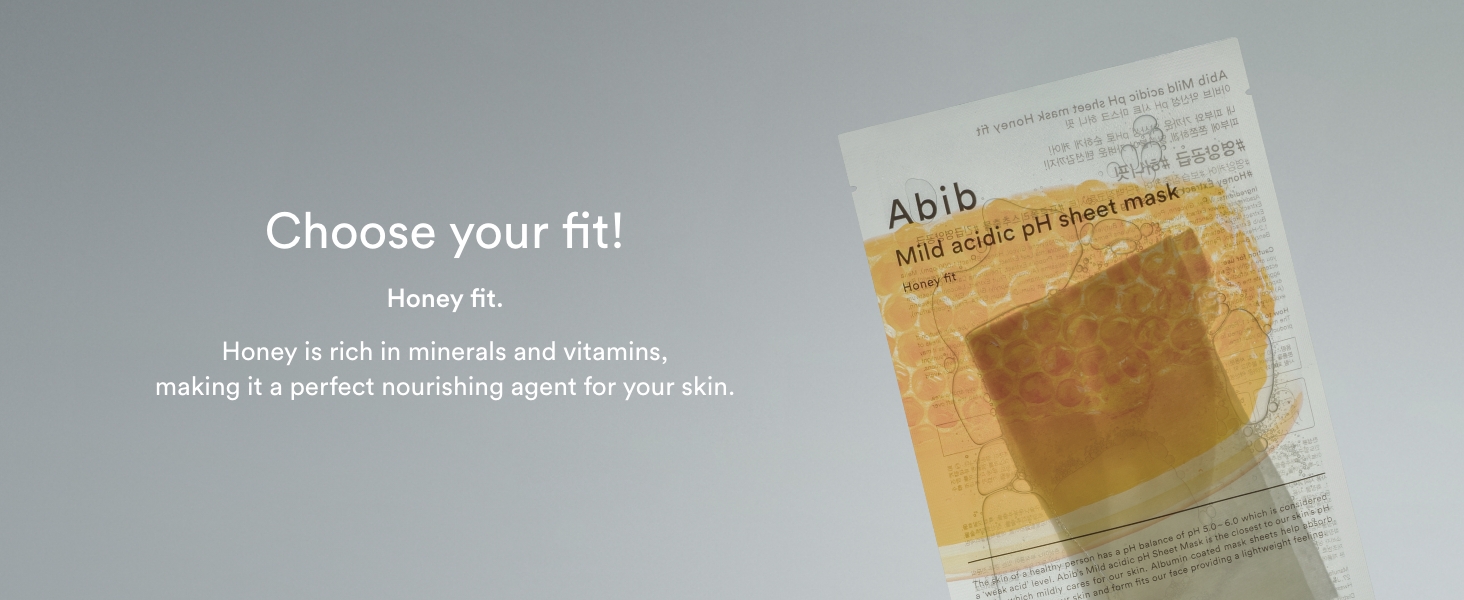 abib honey fit mask
