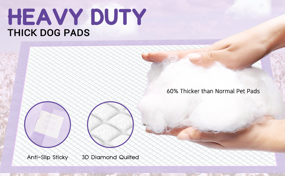 CROCI Dog Pee Pads Lavender Scented Extra Large Puppy Pads