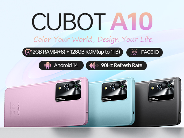 CUBOT A10 SIMフリー Android14 4GB/128GB CUBOT A10【スペック】価格や発売日 | スマホBANK