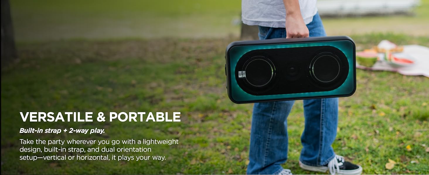 VERSATILE & PORTABLE