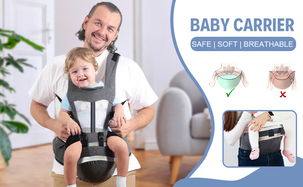 Baby Carrier with Hip Seat, Baby Hip Seat Carrier