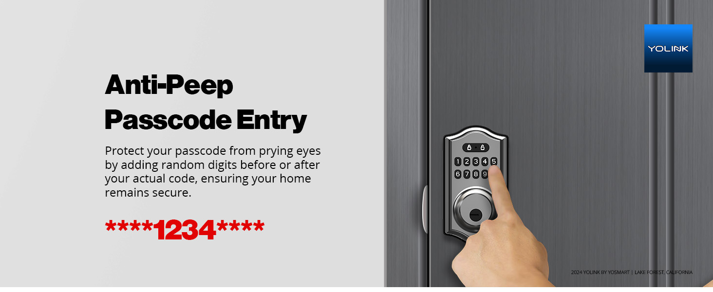 Anti-Peep Passcode Entry