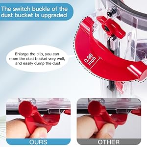 Amazon.com - QINAN Upgraded Canister Replacement Parts