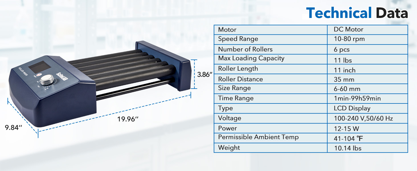 Tube Roller Mixer