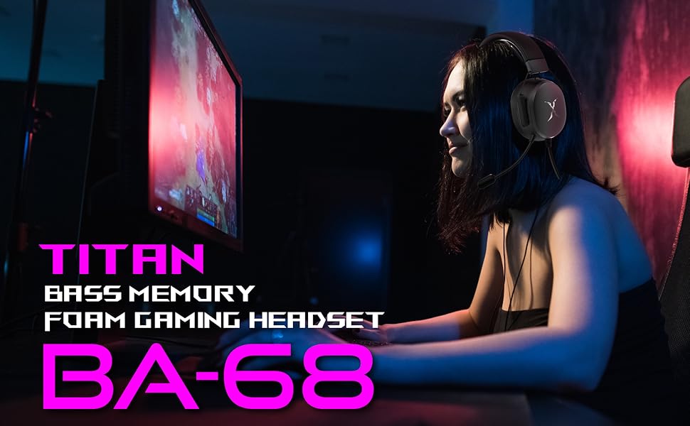 gaming headset BA-68