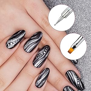 Excellent tools in the brush set