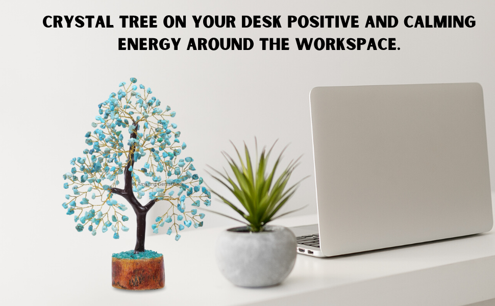 Healing Crystal Trees for Home and Office Desk Decoration