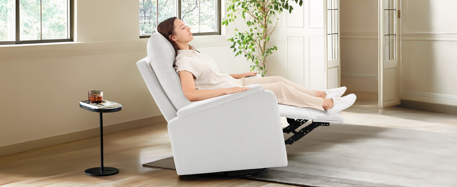 leather rocking chair