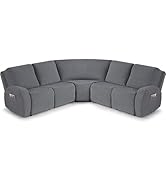 VANSOFY Extra Large Sectional Couch Covers Stretch Couch Covers for Sectional Sofa L Shape Couch ...