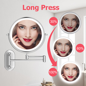 Wall mirror makeup lighted wall mirror with light wall mount lighted mirror wall mount makeup mirror