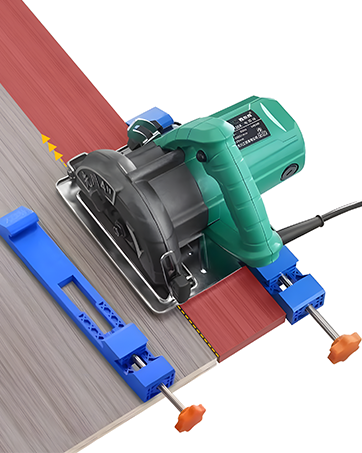 Adjustable Cutting Machine Base Guide, Innovative Clamp Circular Saw Guide New Electric Circular Saw Milling Positioning Clamp Precision Wood Cutting Guide for Professionals and Diy Enthusiasts 11 1