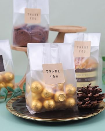 LOKQING Cellophane Treat Bags