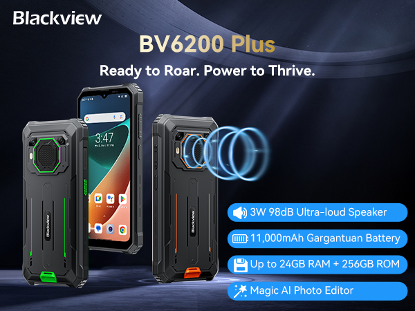 1品限り❤️Blackview BV6200Plus タフネススマホ6.56インチ Amazon | Blackview BV6200 タフネススマホ Android 13