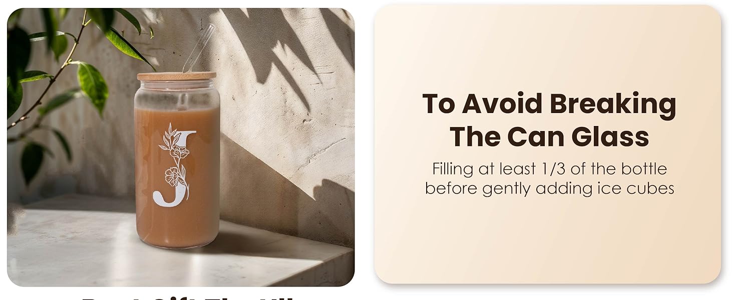 SANDJEST 16 Oz Can Coffee Cups with Lid and Straw