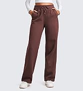 CRZ YOGA Cotton Fleece Lined Sweatpants Women 30