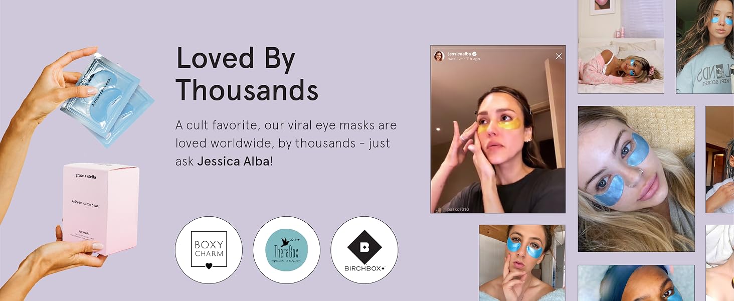 Loved by thousands worldwide, our under eye patches for puffy eyes are a social media cult-favorite