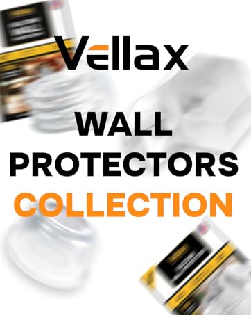 Amazon.com: Vellax Wall Protectors - 4 Pcs of Clear Rubber Knob, Self