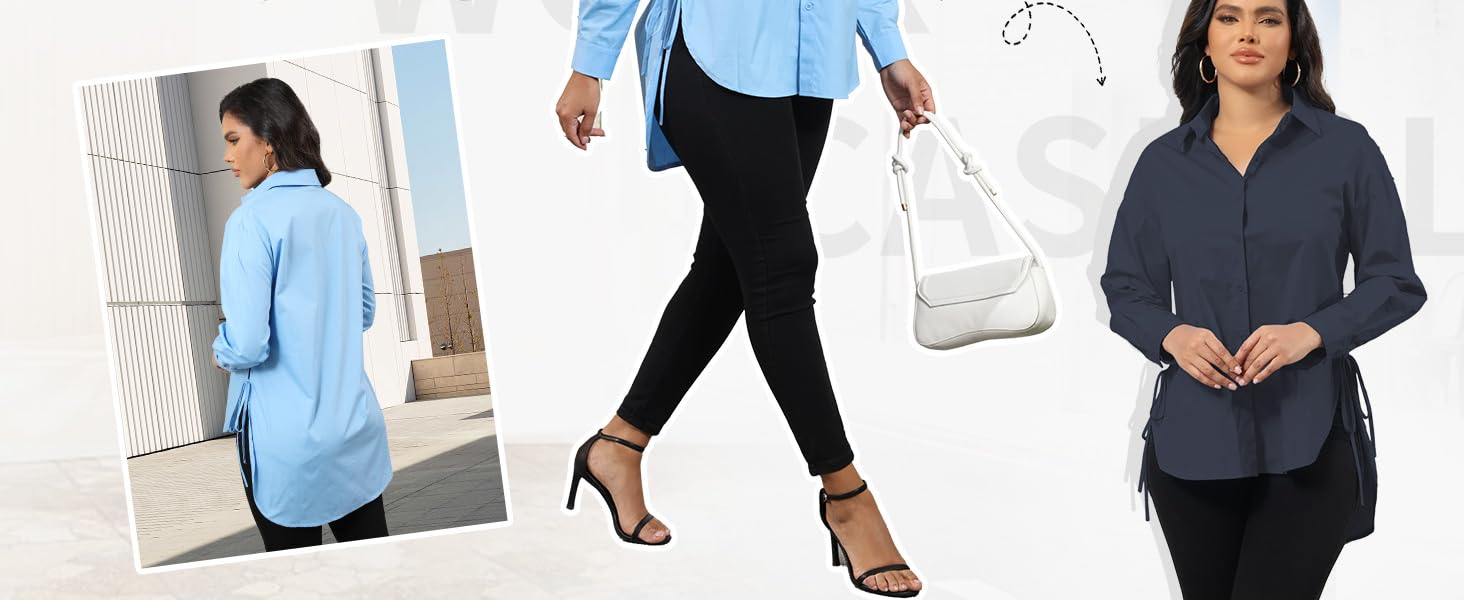 Pair it with jeans, earrings, and a bag, and mix and match as you like