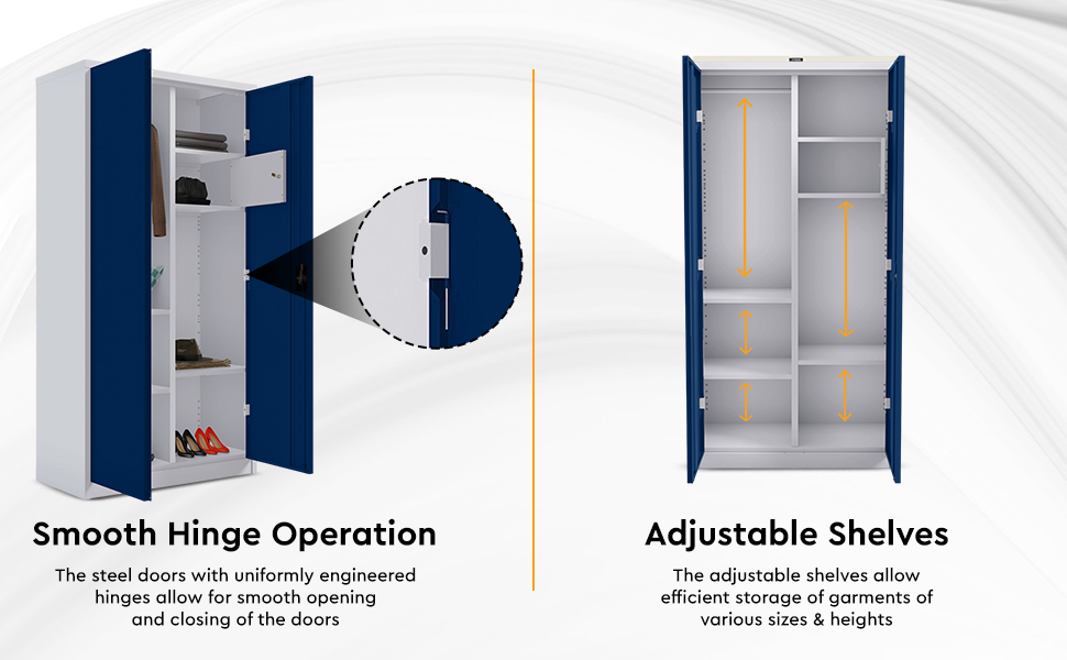 Vurv 2-Door Locker Almirah