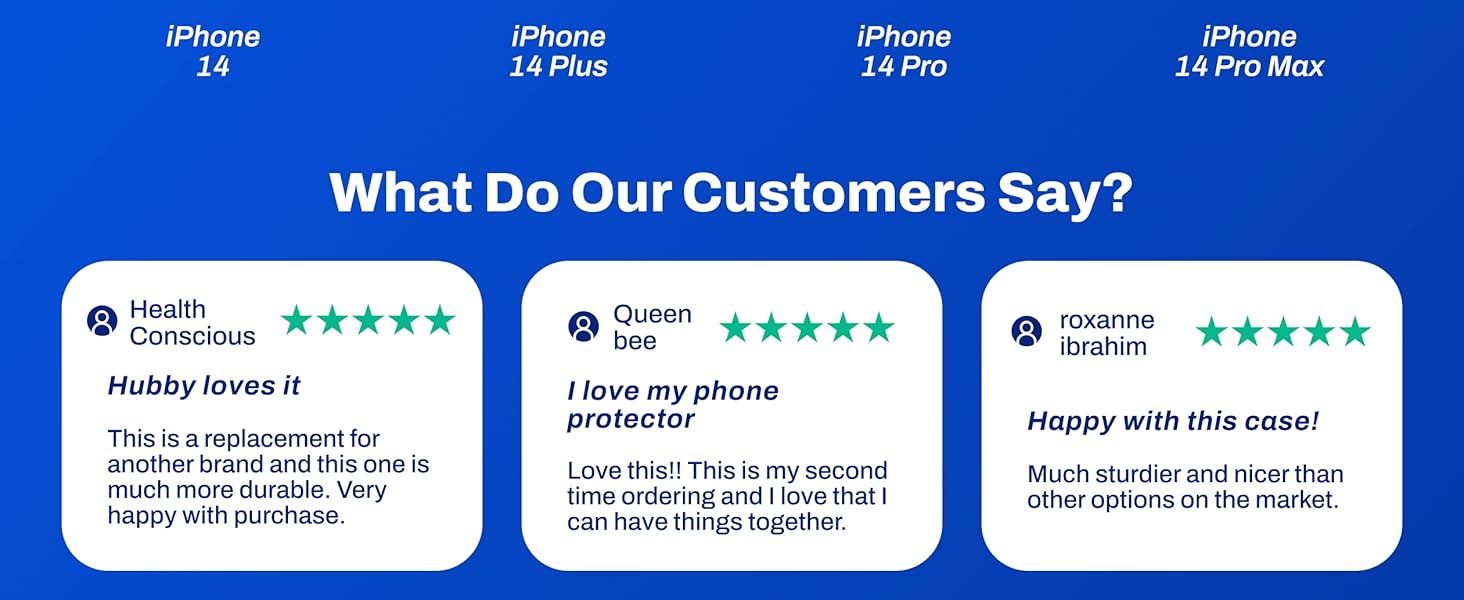 E M F cell phone case customer reviews highlighting durability and satisfaction with product quality