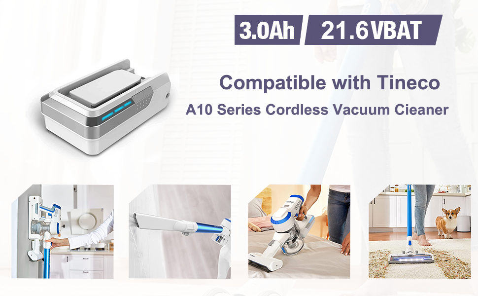 Szxtdzsw 21.6V 3.0Ah Replacement for Tineco A10 Battery