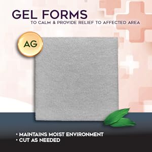 gel form to calm and relief wound