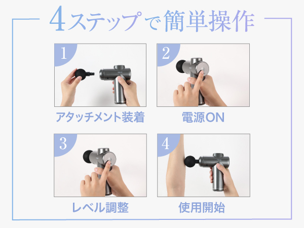 Amazon | techez MINIハンディガン V3【2024モデル】 筋膜