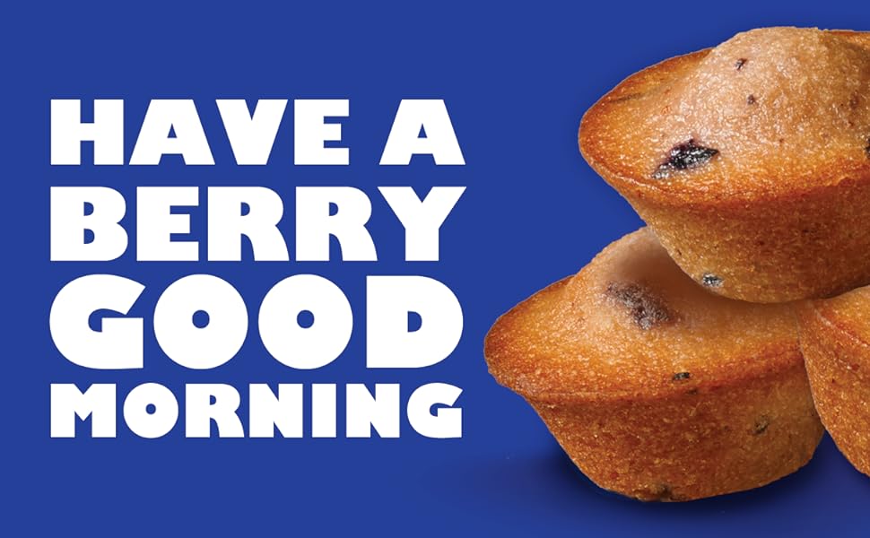 Blueberry Mini Muffins, have a good morning