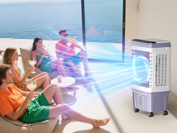 Amazon.com: Portable Air Conditioners, 2500 CFM Swamp Cooler