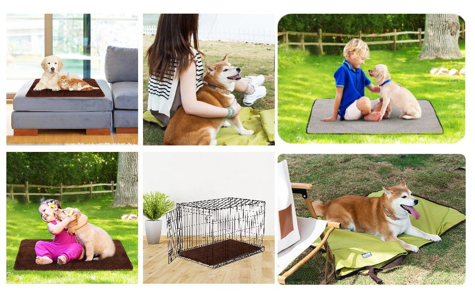 dog outdoor bed Folding Travel Settle Mat for Dog