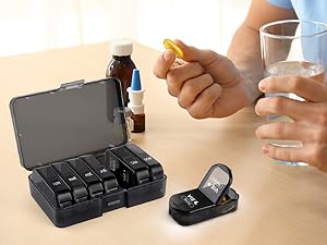 pastillero semanal 2 tomas