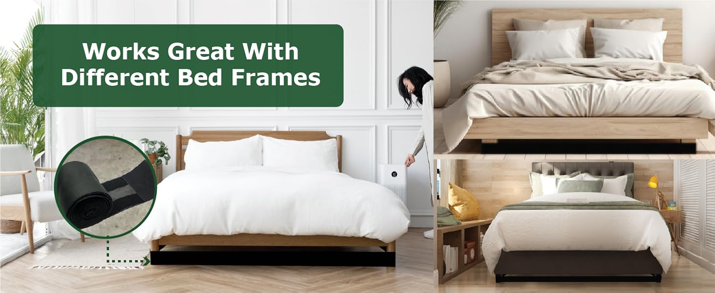 Works Great With Different Bed Frames