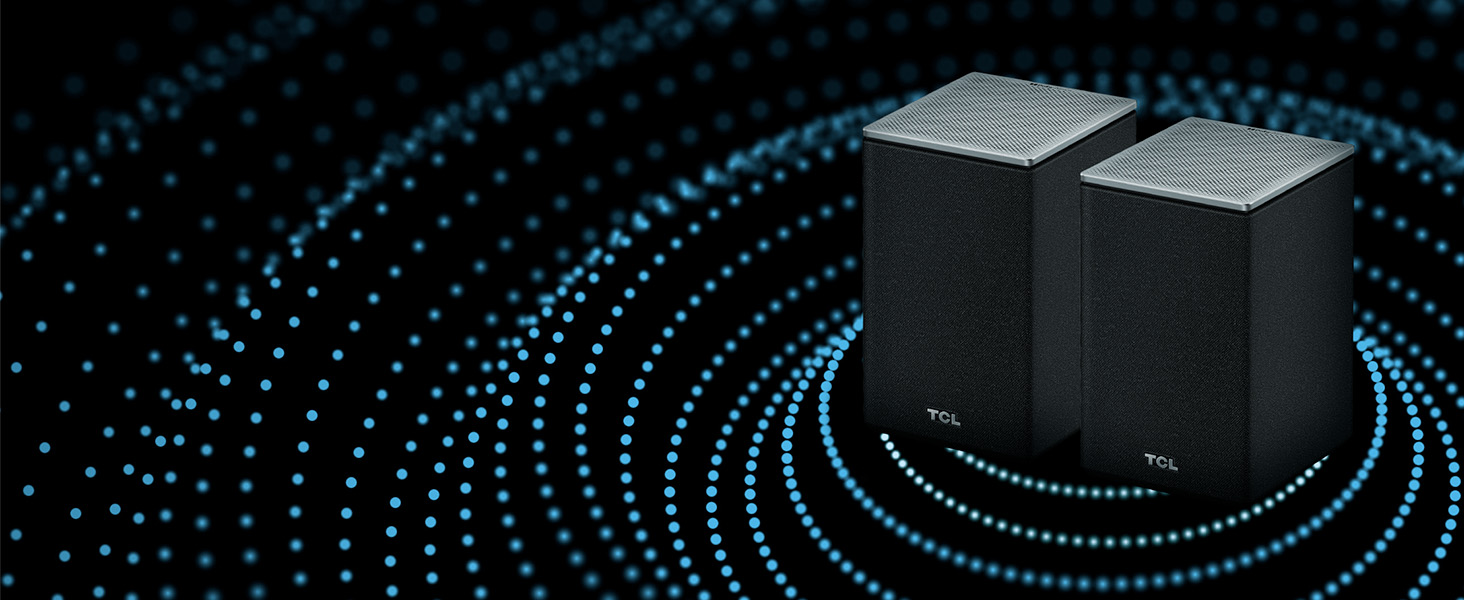 Wireless Surrounds with Up-Firing Speakers 