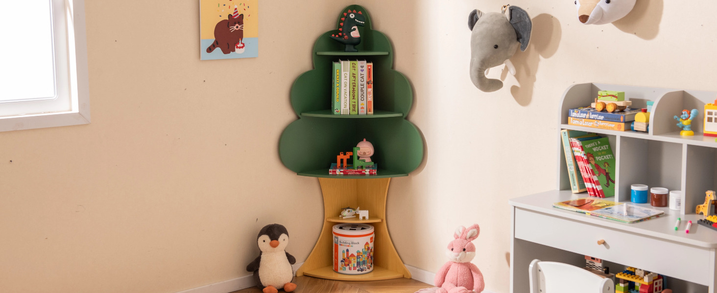 Tree kids bookshelf