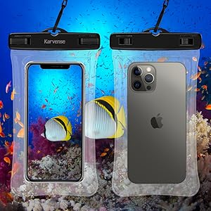 waterproof phone bag floating