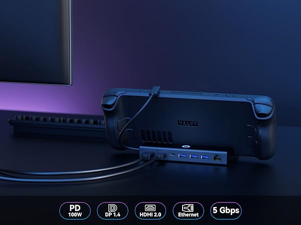 スチームデック用 純正ドック スチームデック用 純正ドック Amazon.co.jp: Steam Deck Dock M