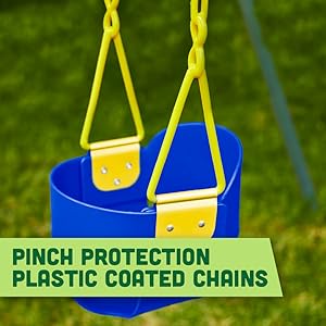 Pinch Protection Plastic Coated Chains