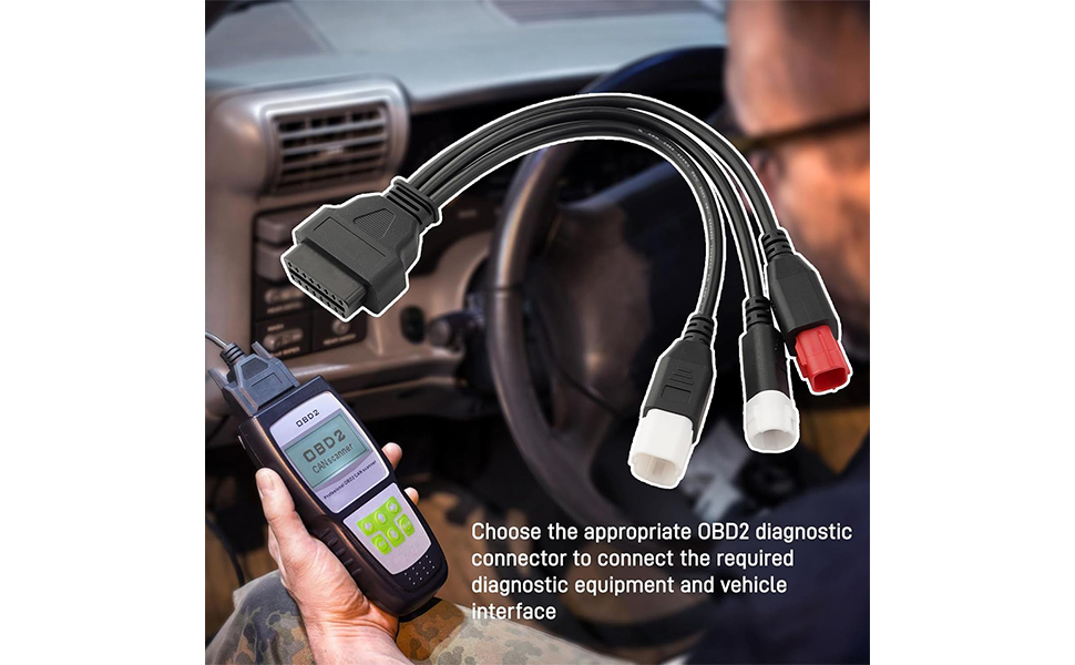 Multiple black charging cables with different connector types splayed out, connected to a mobile device, shown against dark background.