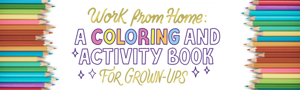 WFH Coloring Book Banner