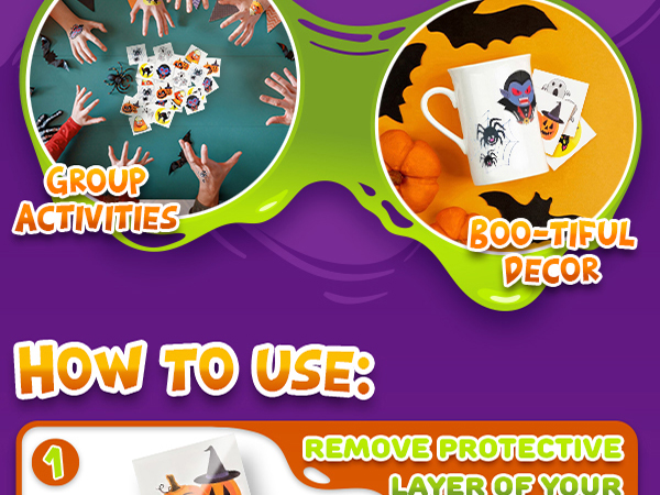 Halloween Temporary Tattoos