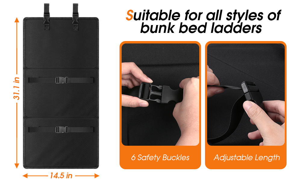 Tapa de la escala de la cama litera para niños literas escalera de la escalera escala de escalera almohadillas de escaleras cubiertas