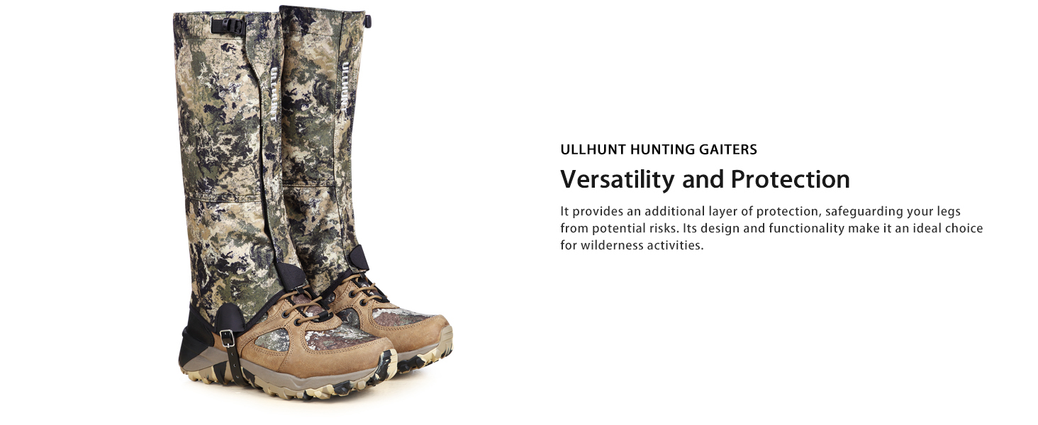 UIIHUNT Hunting Gaiters Leg Gaiters HighPerformance Hunting Boot
